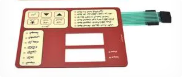 Membraantoetsenbordschakelaar met drukknop