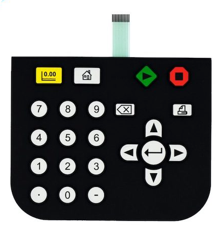 Siliconen toetsenbord, enkel paneel, speelgoed, vervaardiging van machinemodule, membraanschakelaar