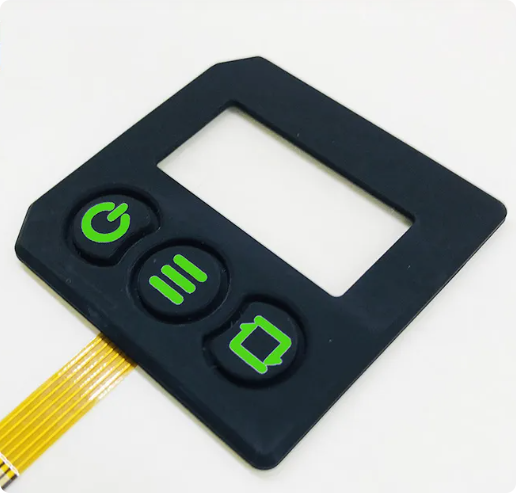 Siliconenrubber PVC-film Waterdicht toetsenbord